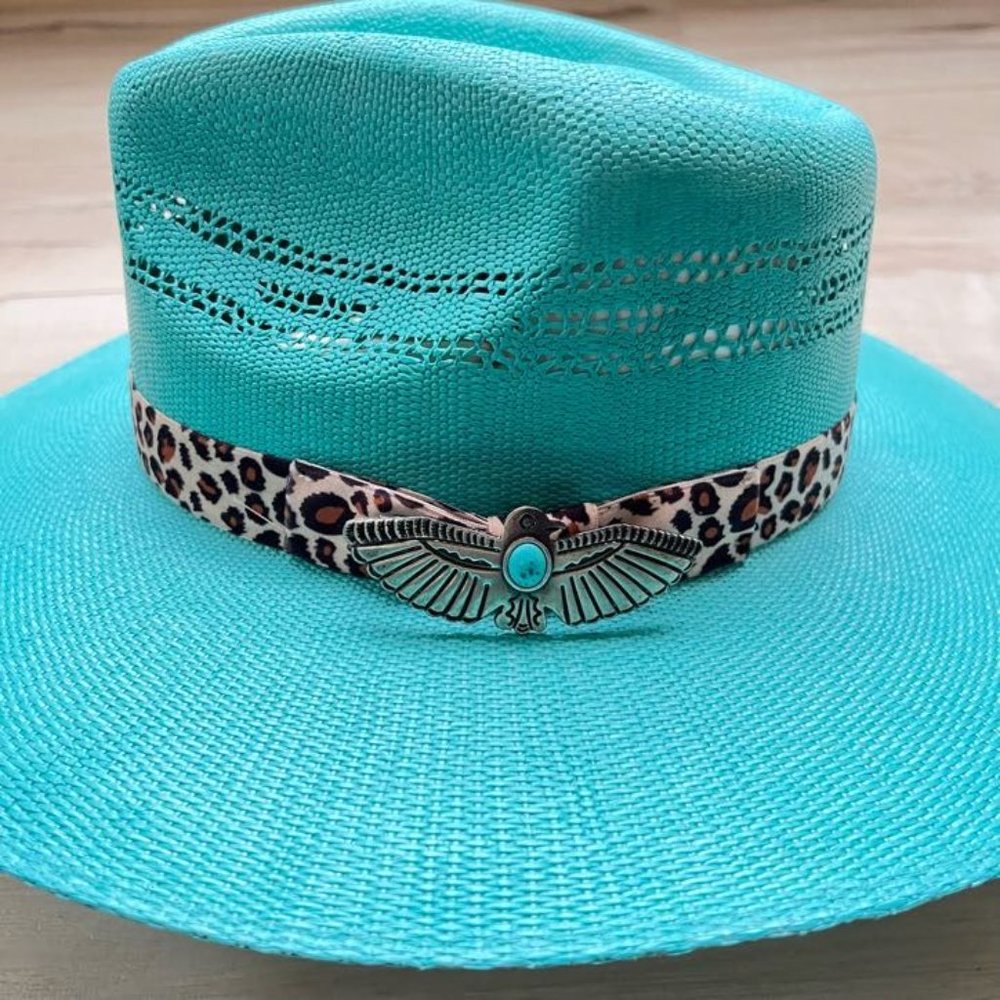 Charlie 1 Horse Straw Hat - Right Meow - Picture 2 of 3
